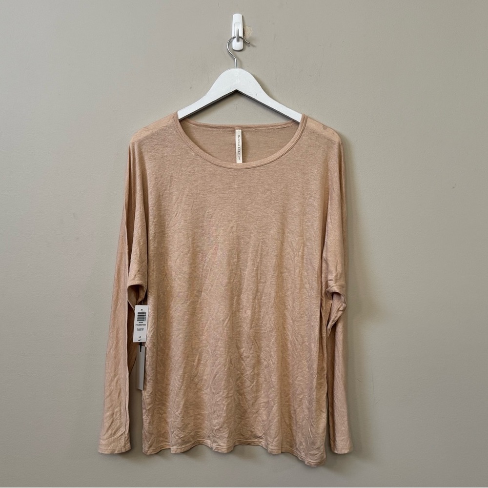 Babaton Long Sleeve Tee in‎ Beige